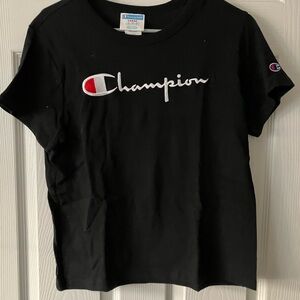 Champion Classic Black Tee